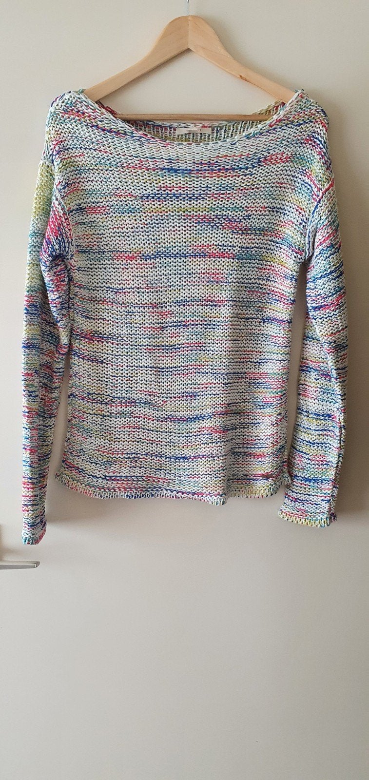 ESPRIT Grof Gebreide Trui met Gemeleerde Kleuren Maat L, Maat 38/40 (M), Meerkleurig, Nieuw, Ophalen of Verzenden