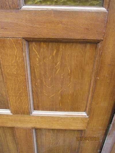 332hx187br EIKEN 2x set dubbele deuren bovenlicht kozijn, Ophalen