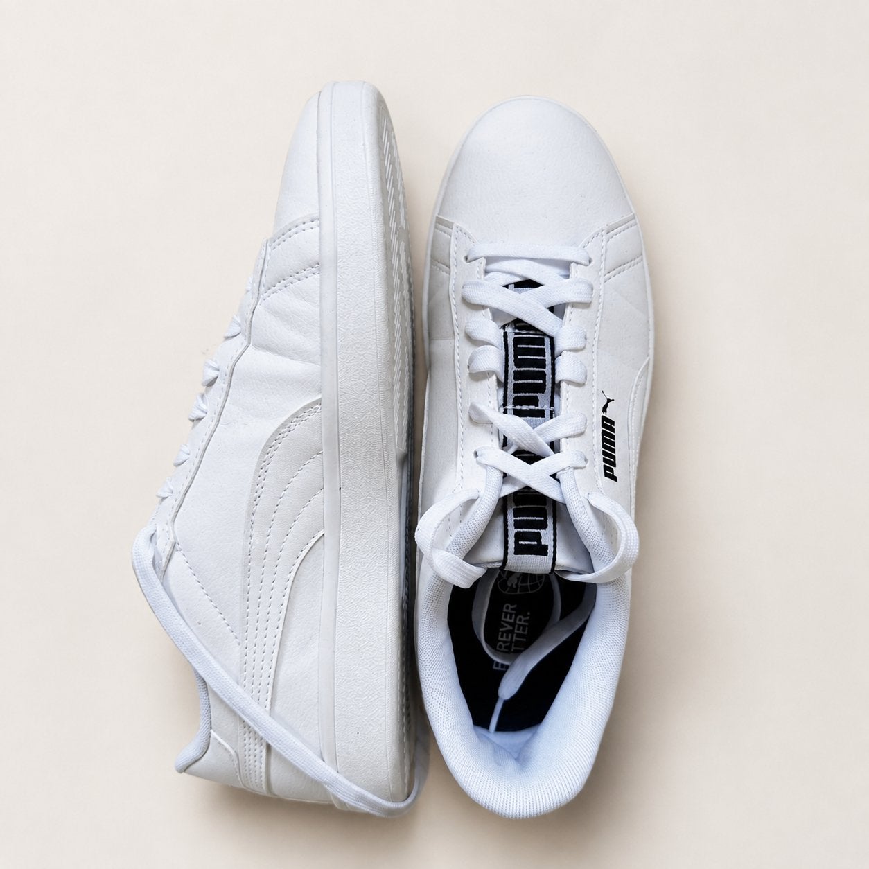 Witte Puma sneakers - maat 42, Ophalen of Verzenden, Zo goed als nieuw, Wit