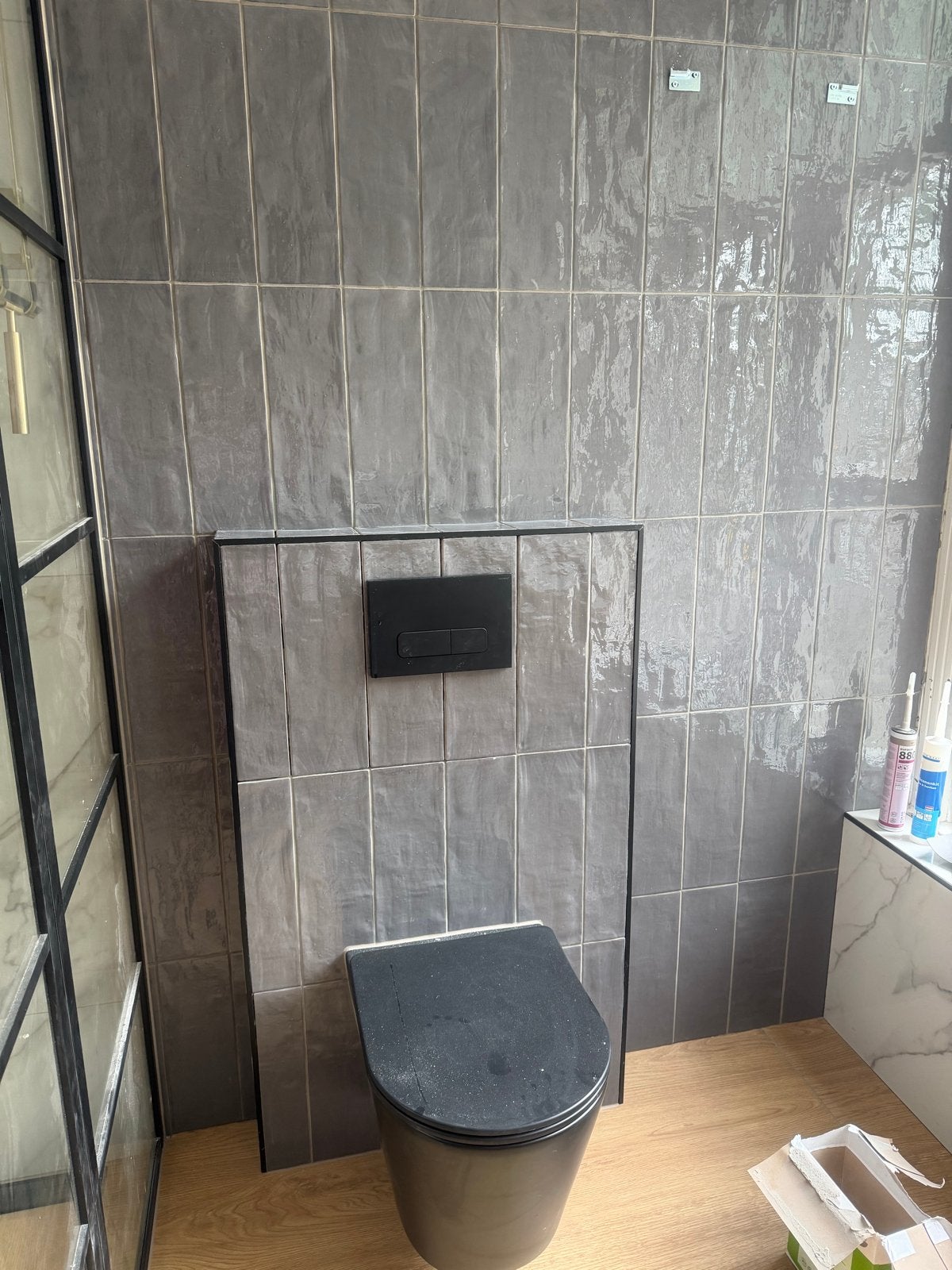 Vt wonen tegels grijs - ruim 24 M2, Ophalen, Nieuw, Minder dan 20 cm, 20 tot 40 cm