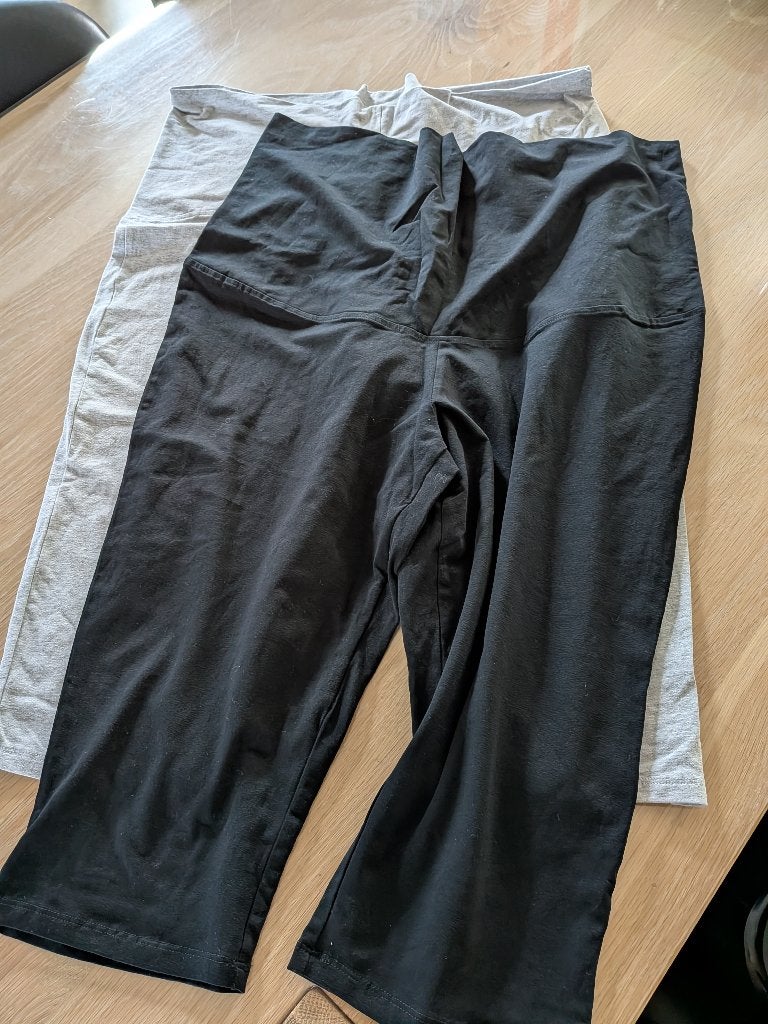 zwangerschapsbroeken maar xl, Zwart, Maat 46/48 (XL) of groter, Ophalen of Verzenden, Zo goed als nieuw