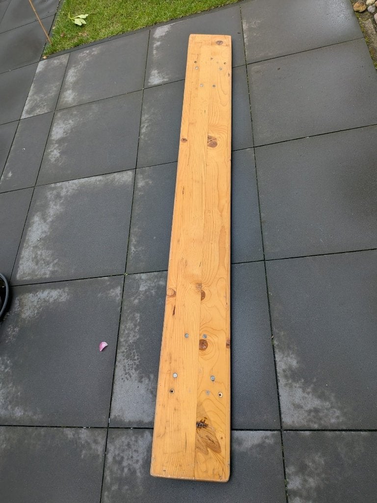bierbank, Ophalen, Gebruikt, Rechthoekig, Hout