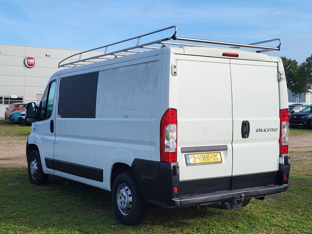 Fiat Ducato 30 2.3 MultiJet MH1 120PK 2010, Auto's, Gebruikt, Wit, Bedrijf, Radio