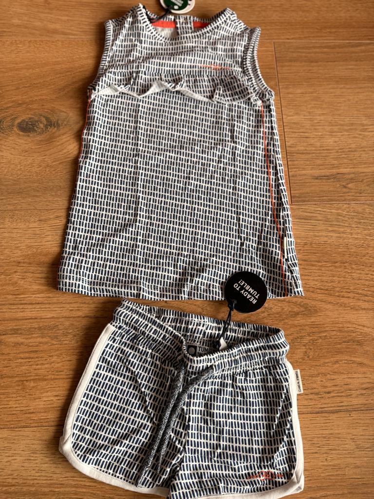 Zomersetje Baby 74 Nieuw Tumble n Dry, Kinderen en Baby's, Ophalen of Verzenden, Nieuw, Meisje, Pakje