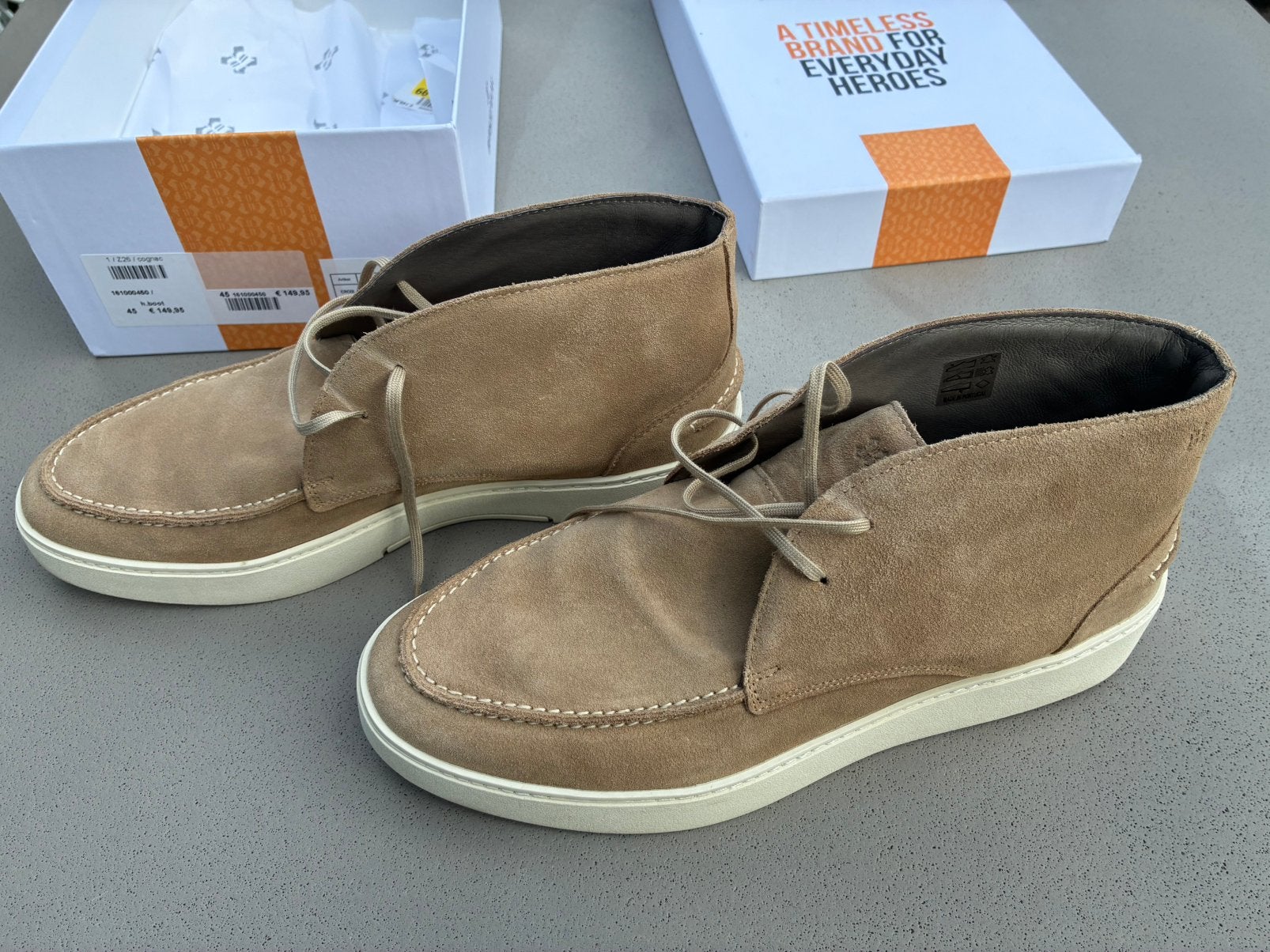 Berkelmans herenschoen maat 45 - NIEUW, Bruin, Nieuw, Ophalen of Verzenden, Veterschoenen