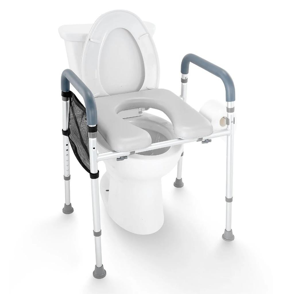 NIEUW VEVOR verhoogde toiletzitting met armleuningen, Ophalen, Nieuw