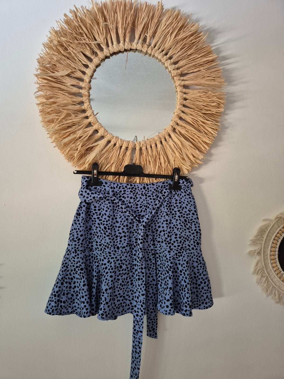 Stijlvolle Cheetah Rok stradivarius rokje skort maat 38, Maat 38/40 (M), Blauw, Ophalen of Verzenden, Zo goed als nieuw