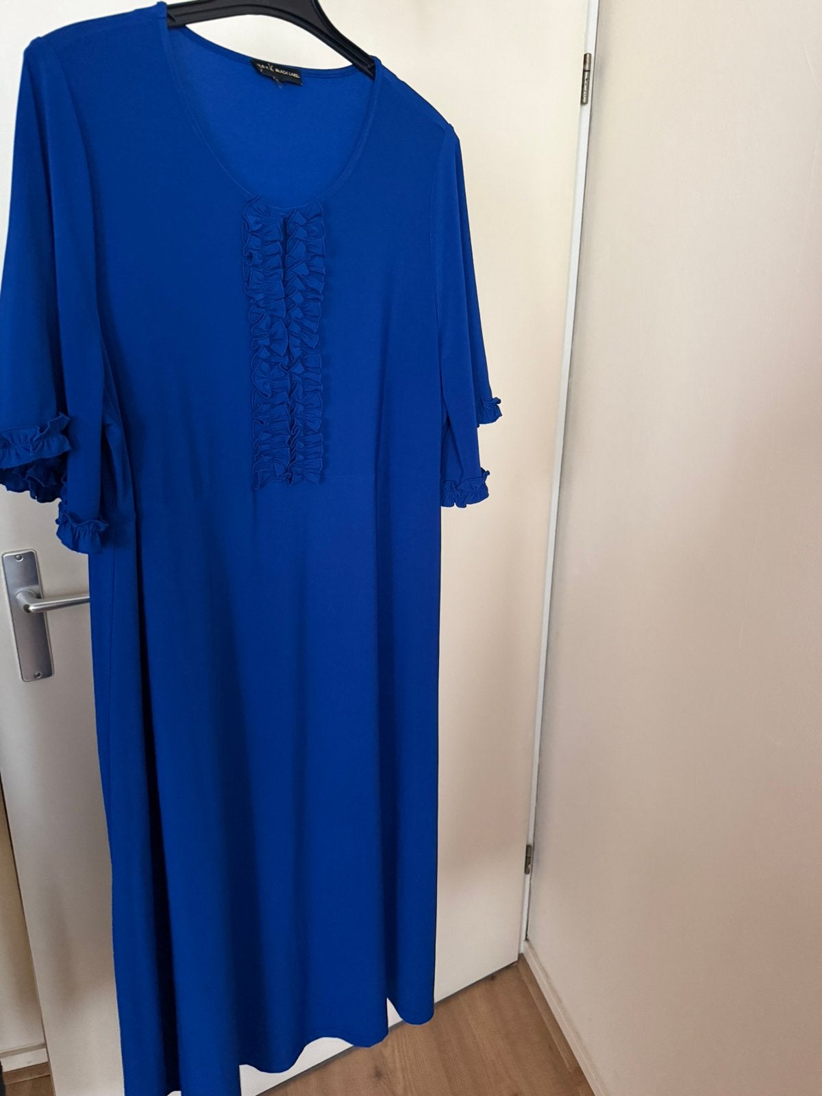 Yoek jurk met ruches maat xl, Kleding | Dames, Ophalen of Verzenden, Zo goed als nieuw, Jurk