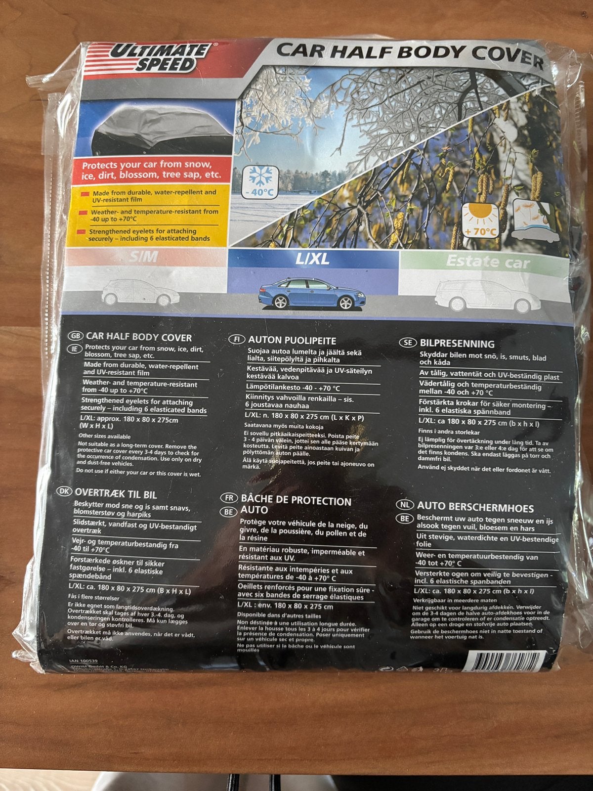 Autohoes, car half body cover, Ophalen, Nieuw