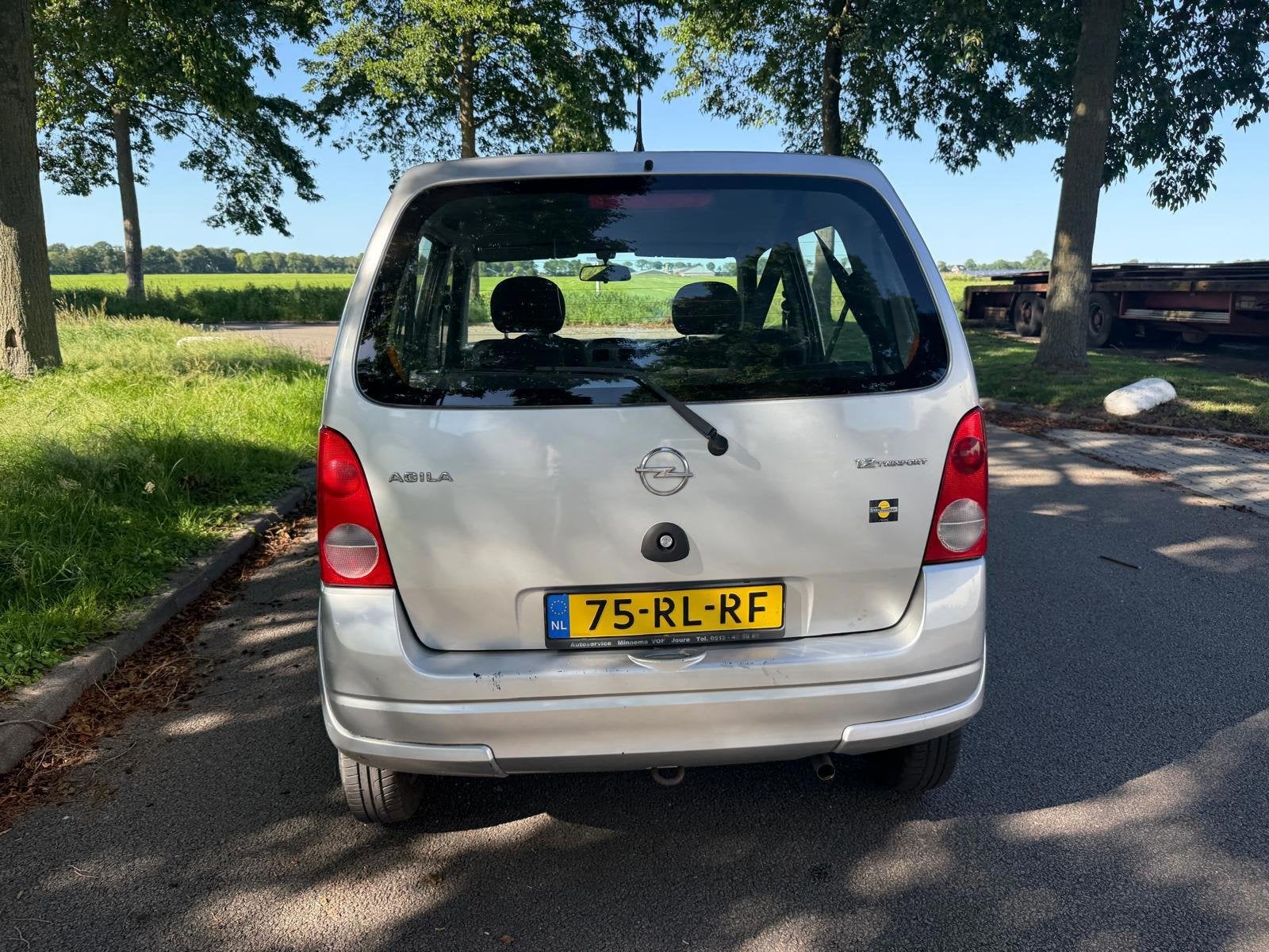 Opel Agila 1.2-16V Flexx cool airco APK 10-09-2027, Voorwielaandrijving, Dealer onderhouden, 4 cilinders, 1229 cc