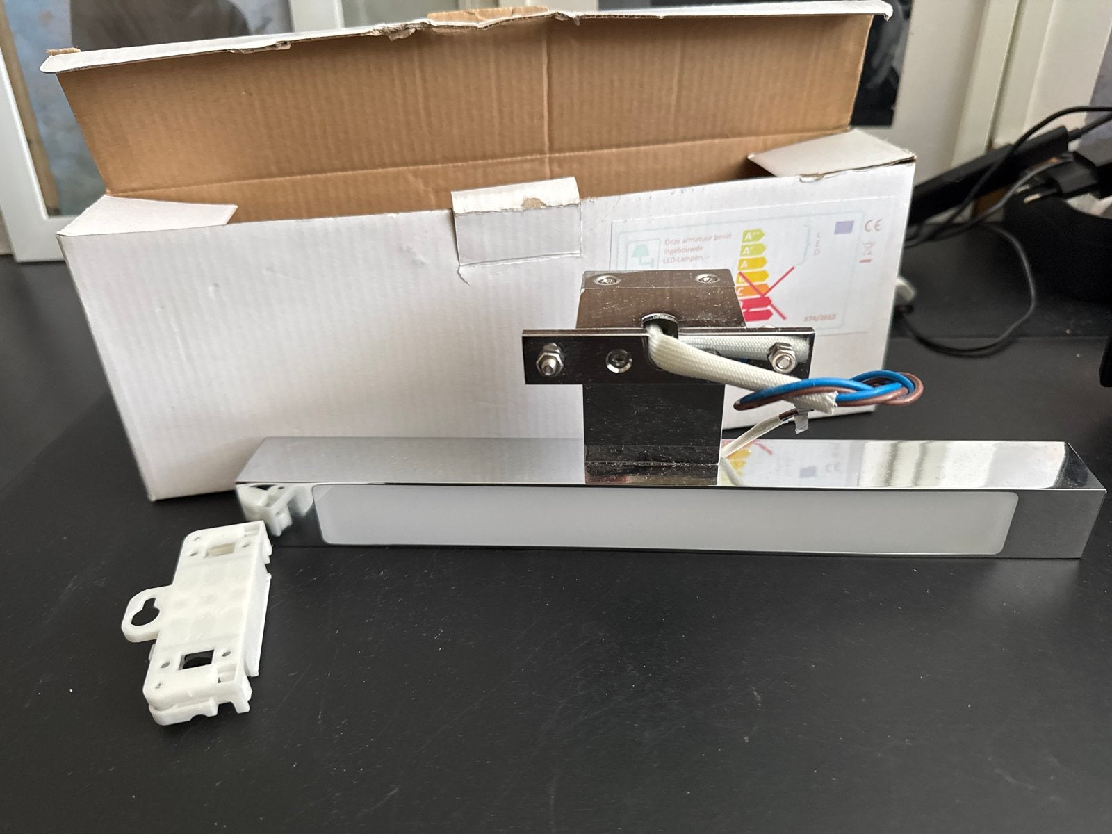LED Spiegelverlichting - Chroom, Modern, Nieuw, Metaal, Overige merken, Nieuw, Overige fittingen