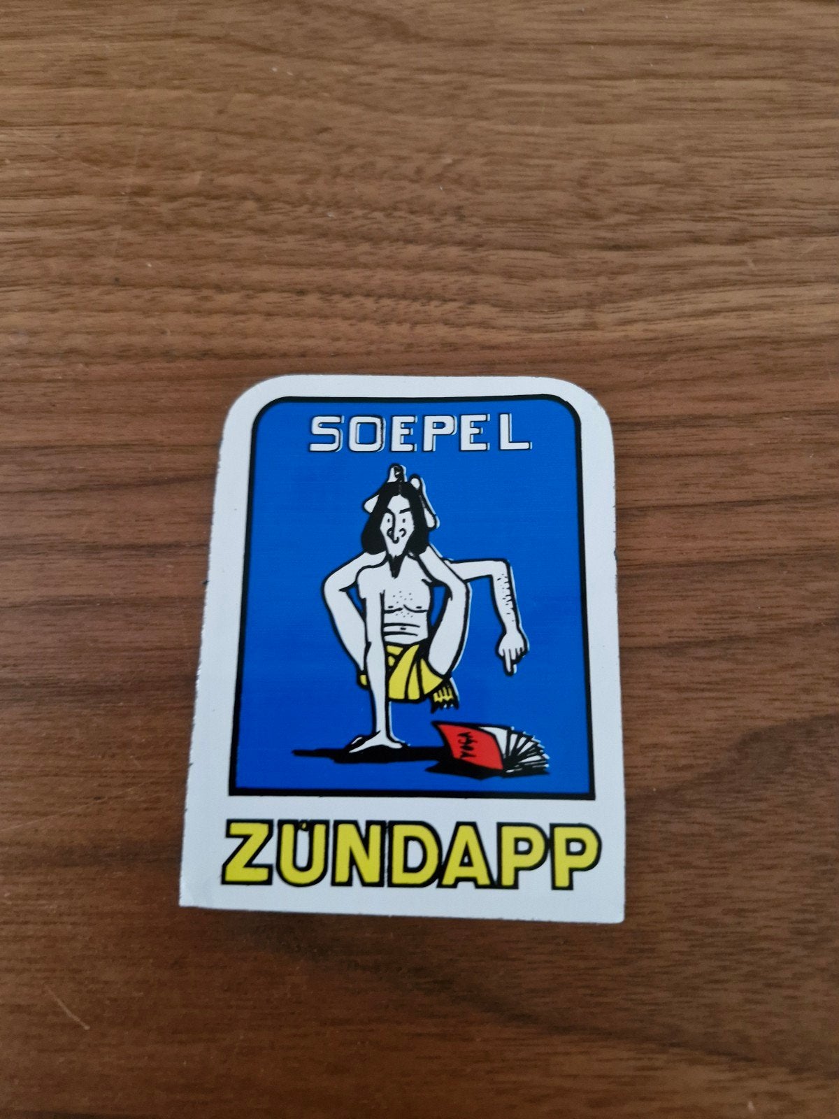241 Sticker  Zundapp Soepel, Motoren, Ophalen of Verzenden