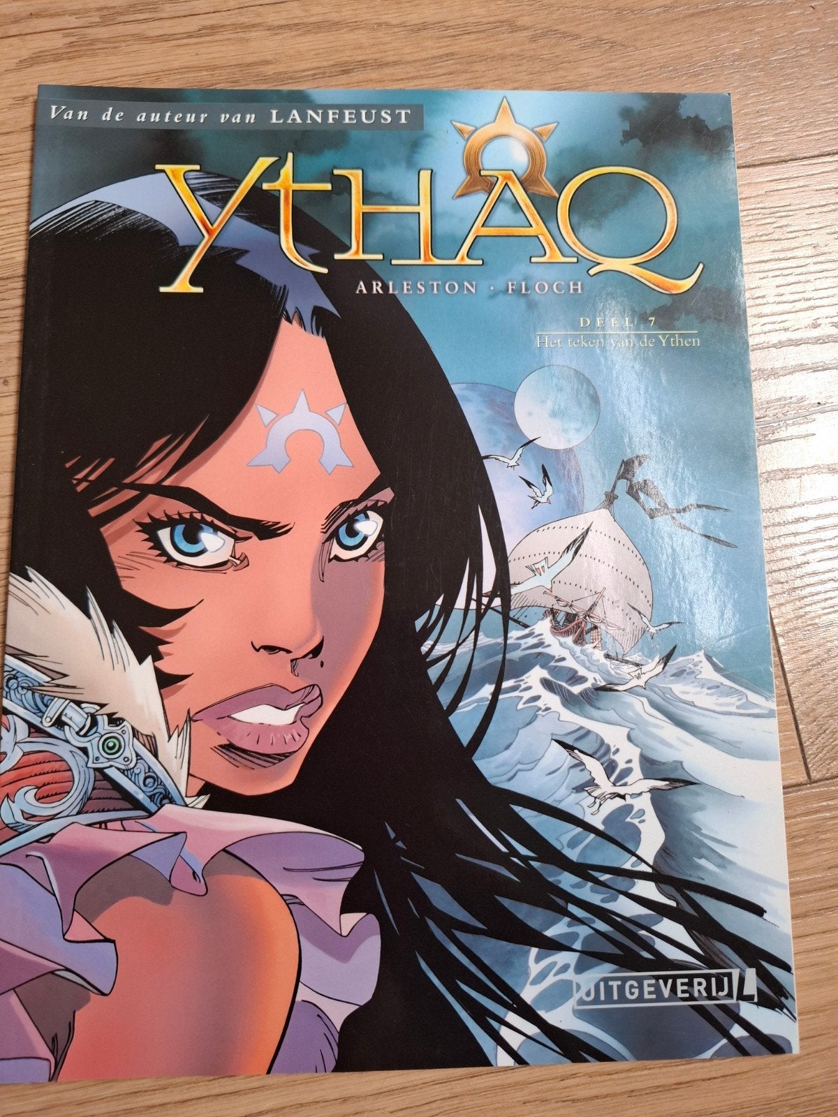 Ythaq Deel 7: Het teken van de Ythen - Stripboek, Boeken, Eén stripboek, Ophalen of Verzenden, Zo goed als nieuw, Arleston