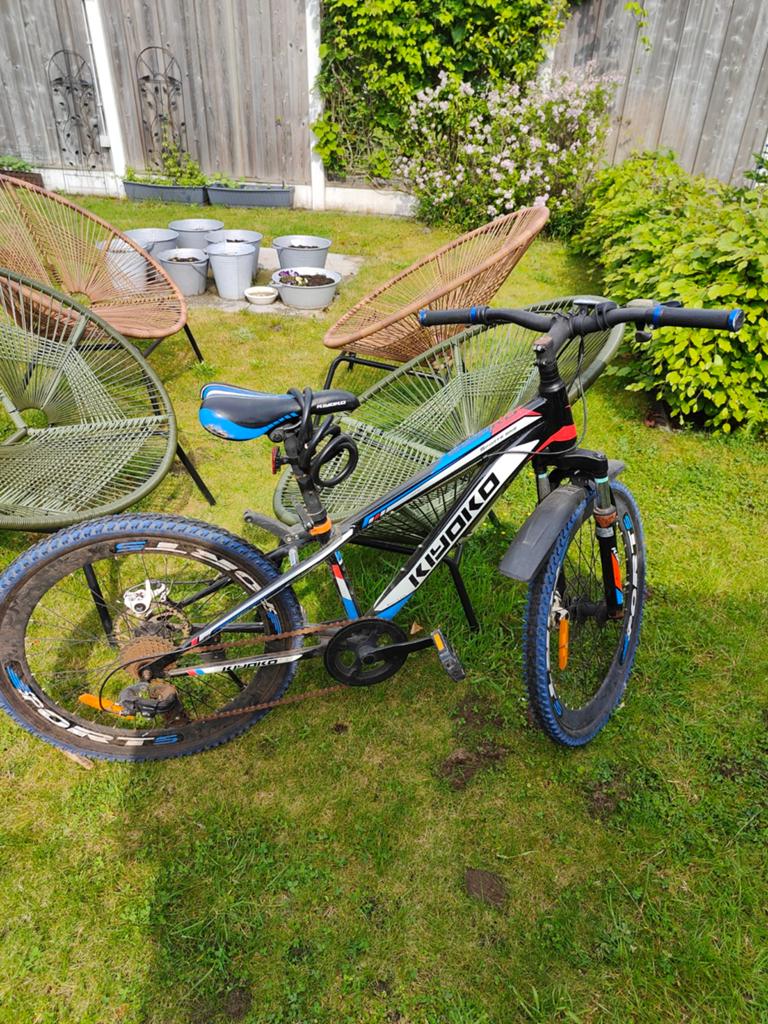 Kiyoko Popal mountainbike 24", Fietsen en Brommers, Ophalen, Gebruikt, Staal, 24 inch of meer