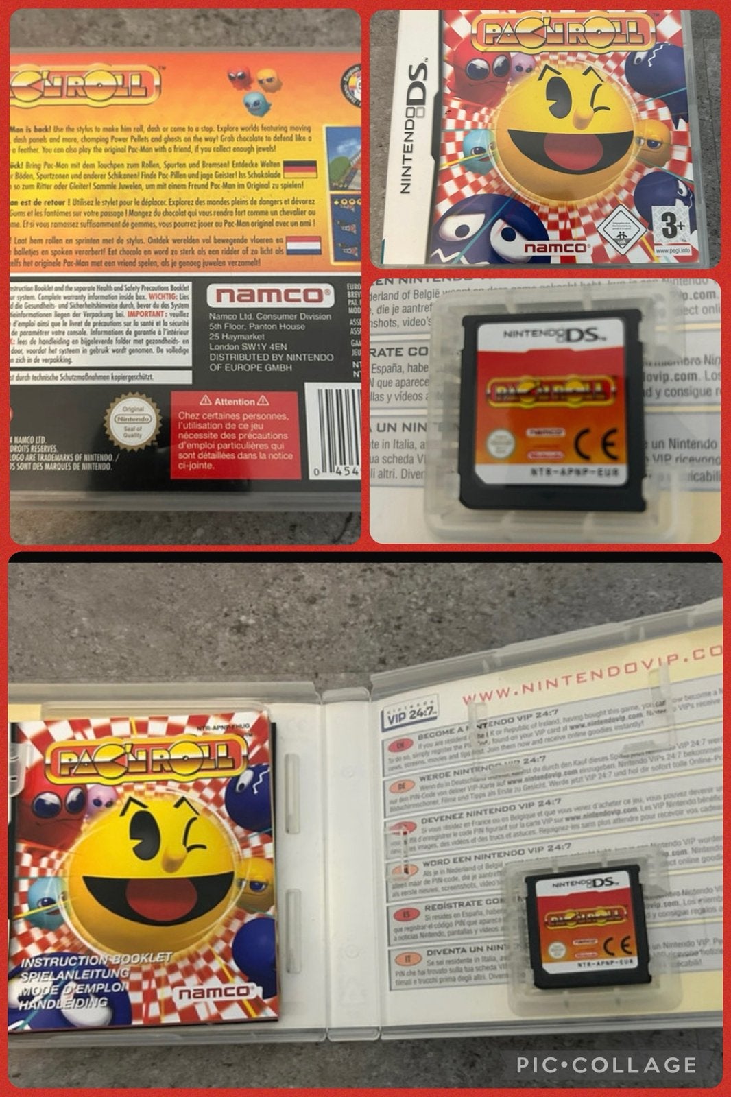 Pac and roll Nitendo DS, 1 speler, Zo goed als nieuw, Vanaf 3 jaar, Ophalen