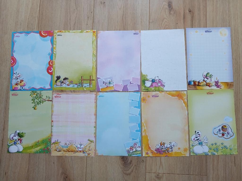 10x Diddl A5 blaadjes, Verzamelen, Diddl, Ophalen of Verzenden, Diddl, Nieuw, Papier, Kaart of Schrift