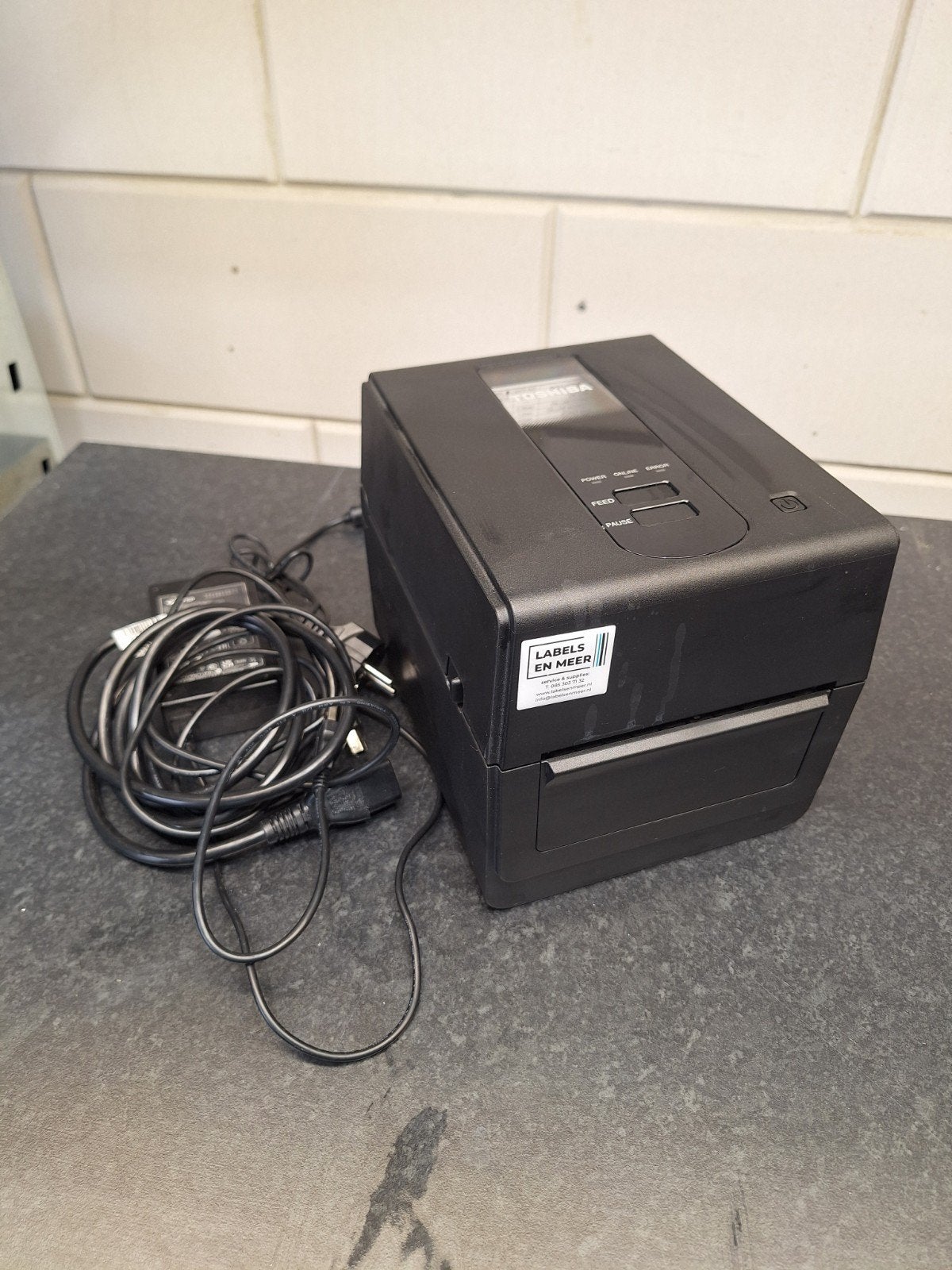 Toshiba BV420D Labelprinter - Zo goed als nieuw, Ophalen of Verzenden, Zo goed als nieuw, Etiket, Toshiba