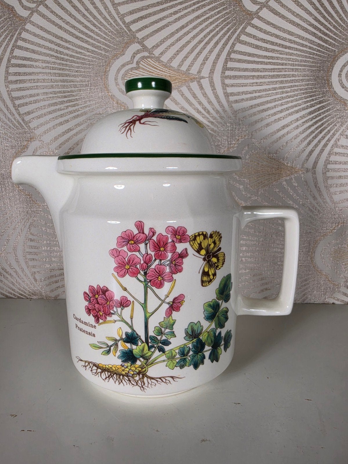Wedgwood Florabunda thee of koffiepot vintage, Huis en Inrichting, Keuken | Servies, Ophalen of Verzenden, Zo goed als nieuw