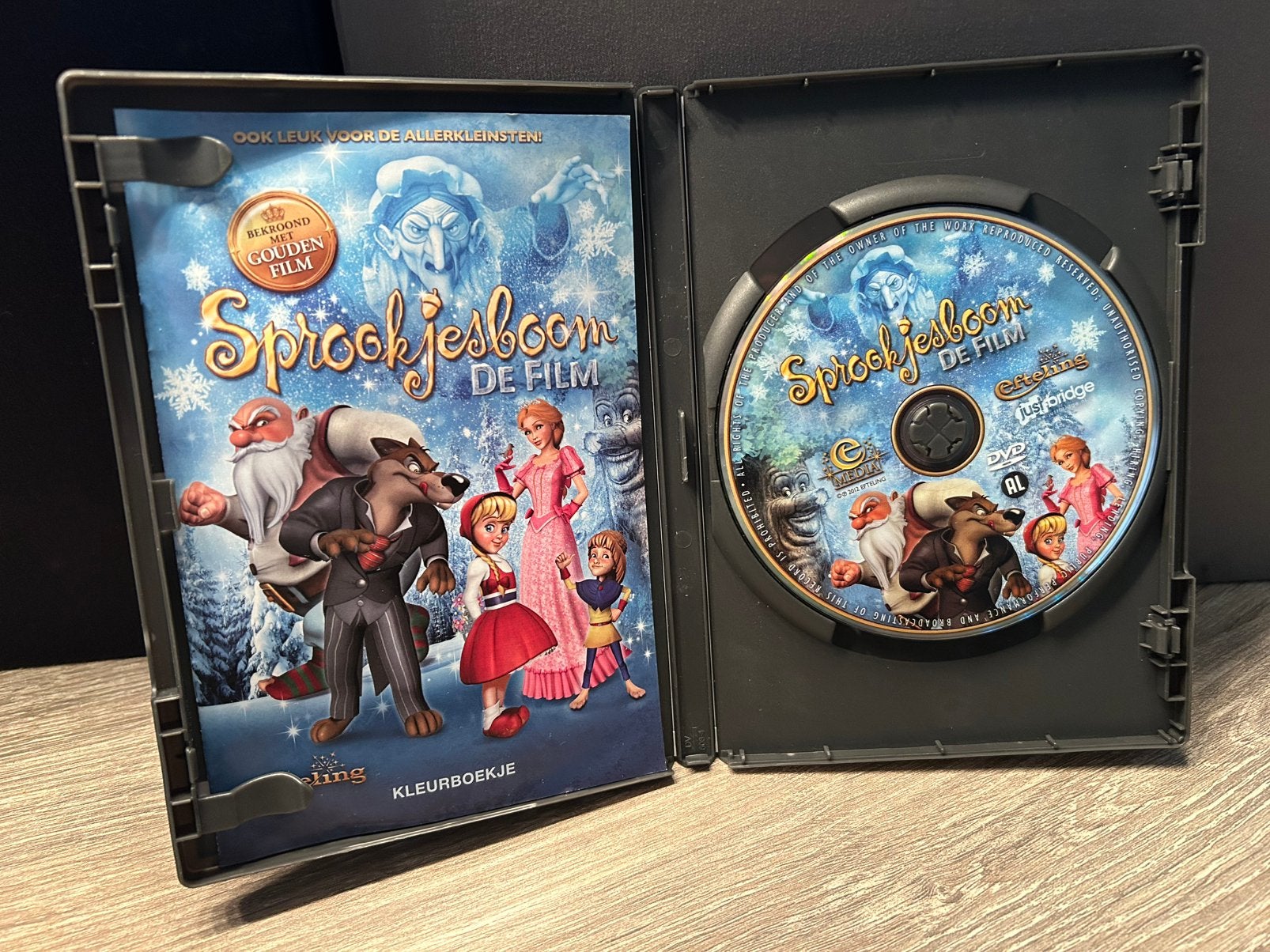 Sprookjesboom - de film / efteling dvd, Verzamelen, Efteling, Ophalen of Verzenden, Zo goed als nieuw, Overige typen