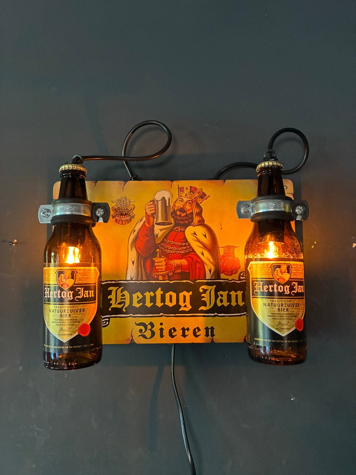 Hertog Jan Wandlamp, Met schakelaar, E14 (klein), Nieuw, Ophalen of Verzenden