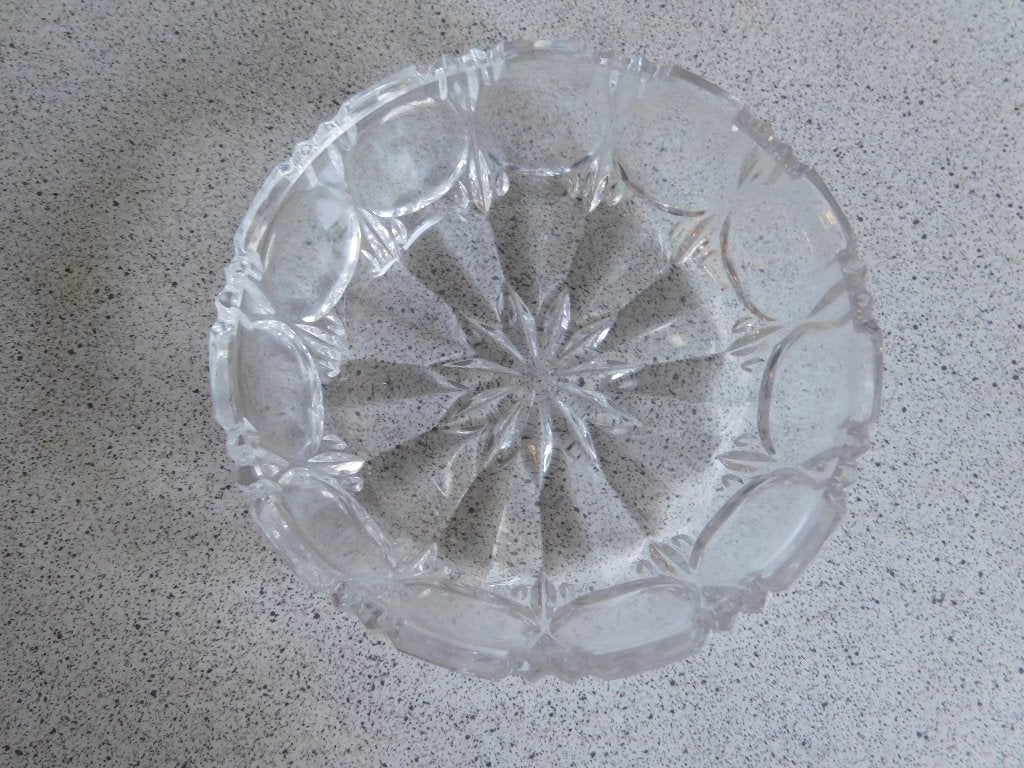 Schaal Reliëf Glas - 15x5 cm, Overige merken, Klassiek, Ophalen of Verzenden, Glas