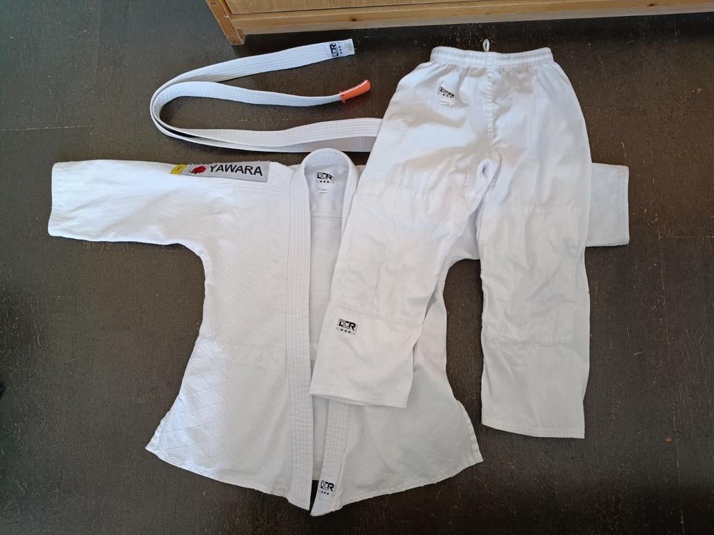 Mooi judopak maat 140, Maat XS of kleiner, Ophalen of Verzenden, Zo goed als nieuw, Judo