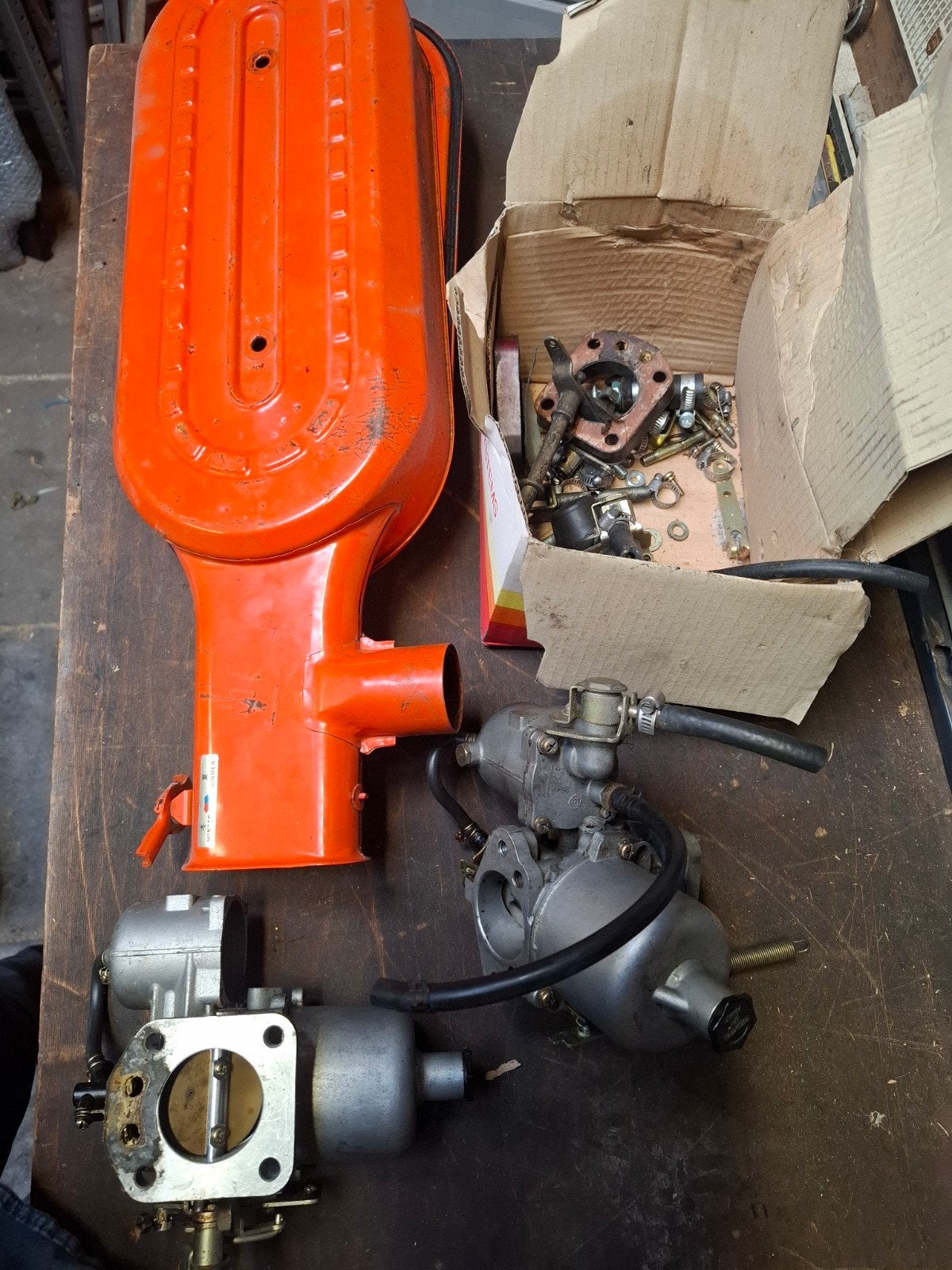 Carburateurs en luchtfilterhuis en diversen Datsun 240z, Ophalen, Gebruikt