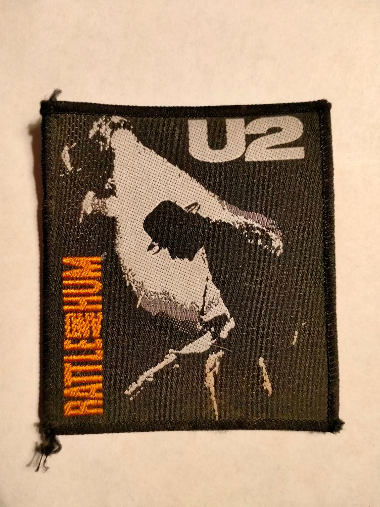 U2 Rattle and Hum vintage muziek rock patch kleding embleem, Ophalen of Verzenden, Zo goed als nieuw, Kleding