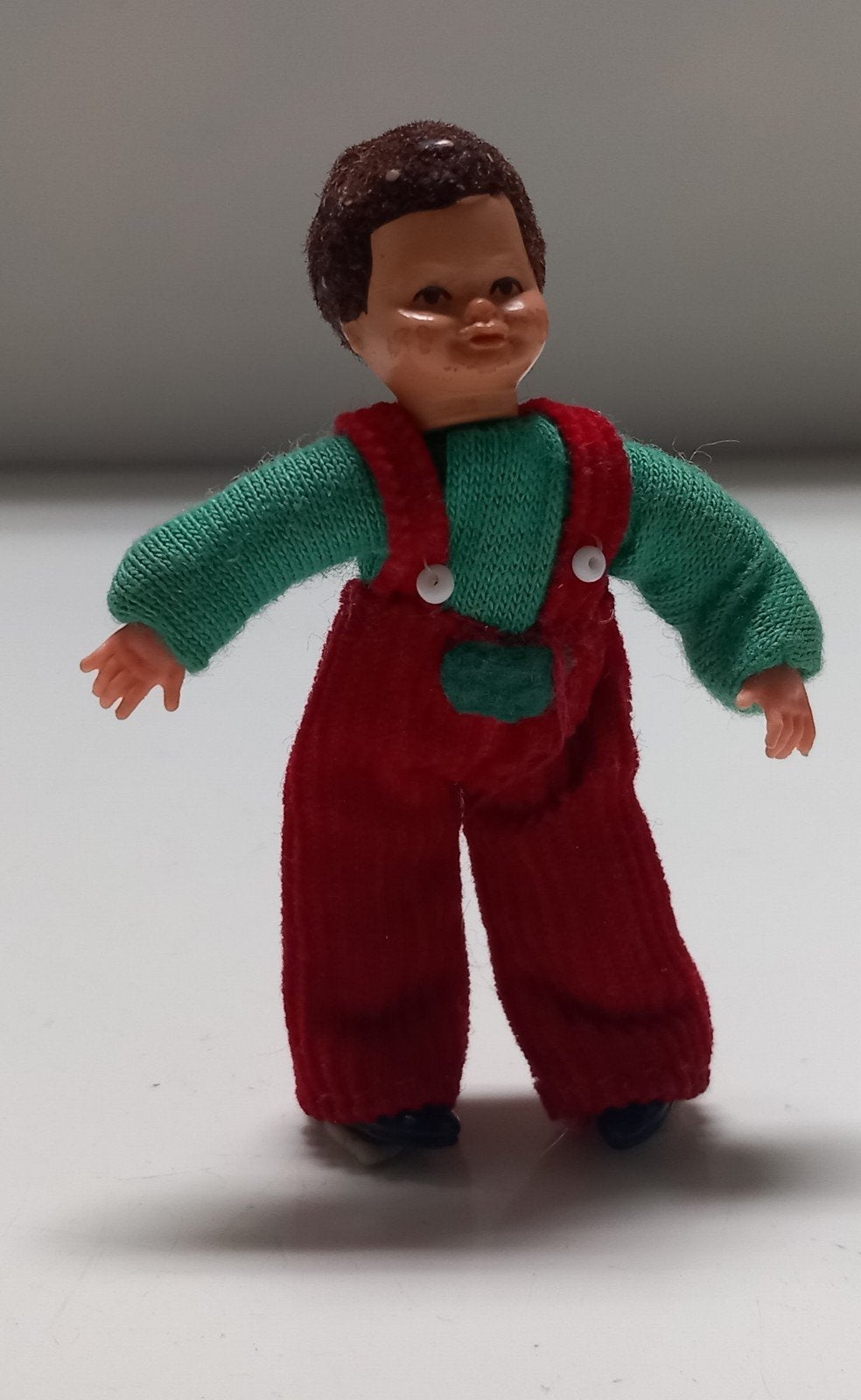 Caco popje jongen,Kijk,Kies en Koop!, Manon.1977@live.nl, Gebruikt, Ophalen of Verzenden, Vintage Miniaturen