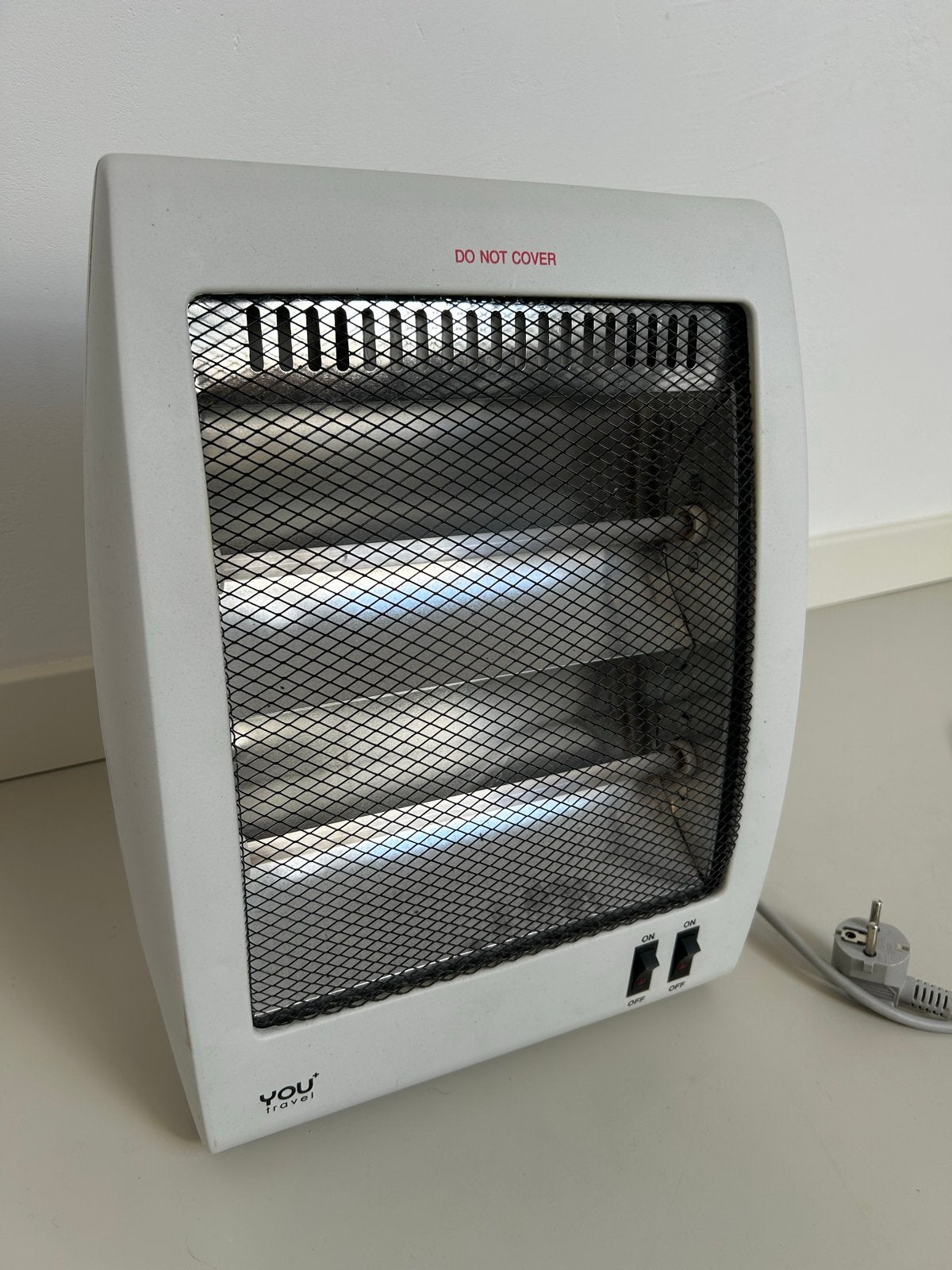 Elektrische verwarming 400/800W, kleine kachel., Ophalen, Minder dan 30 cm, Kachel, Minder dan 60 cm
