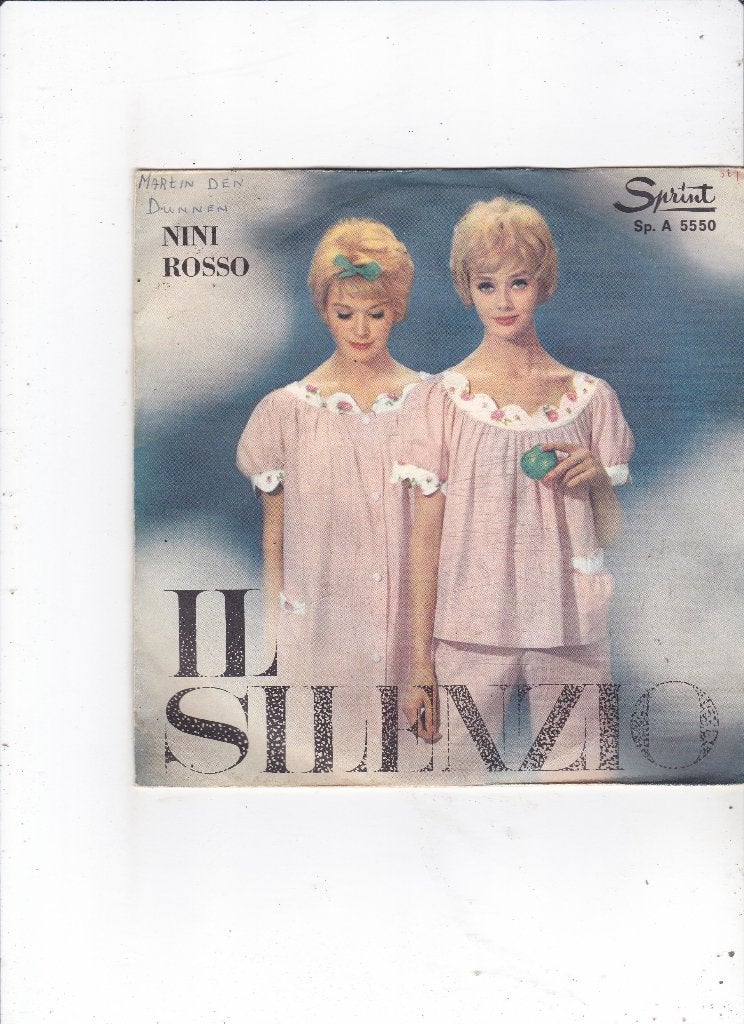 7" Single Nini Rosso - Il Silenzio, Cd's en Dvd's, Vinyl Singles, Ophalen of Verzenden, Gebruikt, Pop