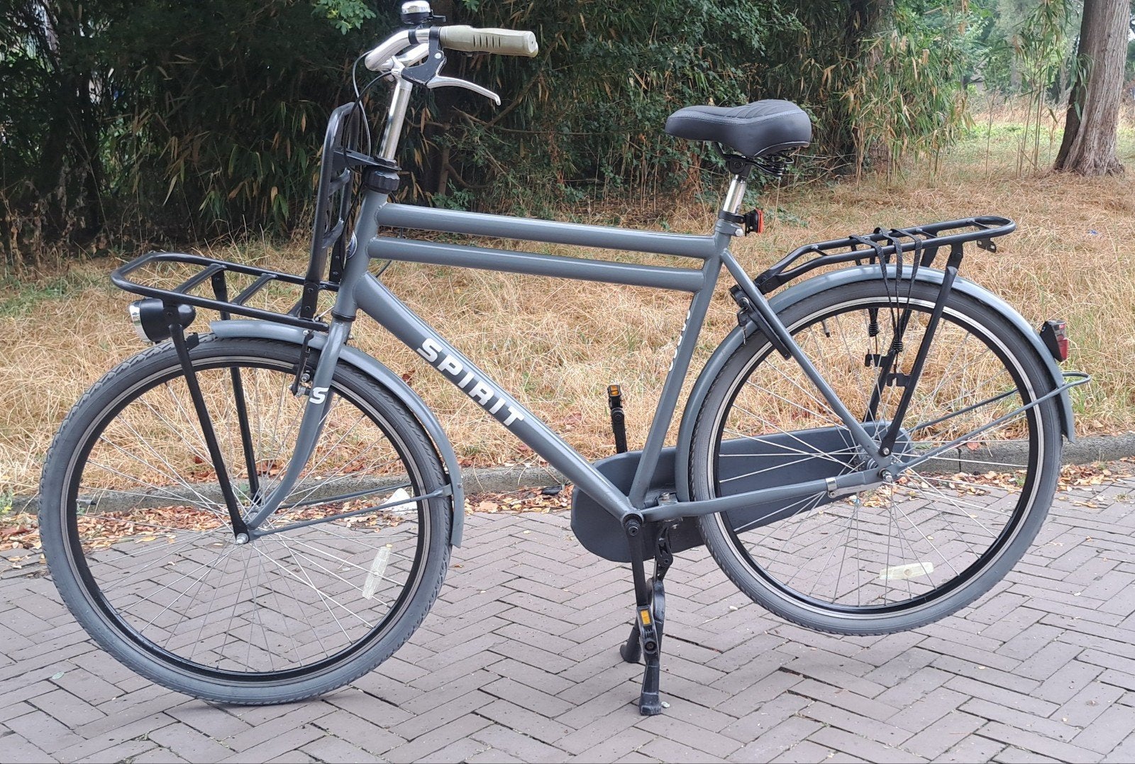 Stevig en Mooi Transport Fiets 28"3V Frame 58cm Compleet, Terugtraprem, Versnellingen, Zo goed als nieuw, 57 tot 61 cm
