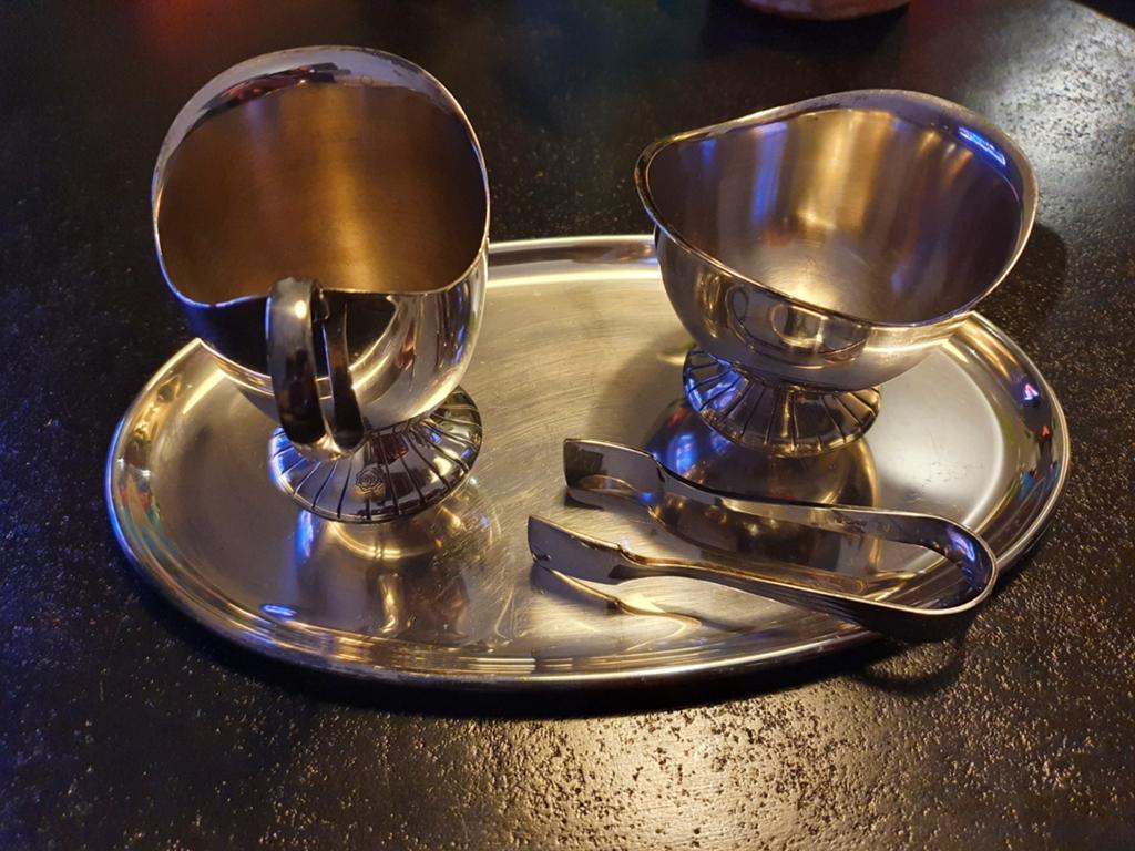 Antieke Douwe Egberts Roomstelletje / Roomset incl €20, Ophalen of Verzenden, Zilver