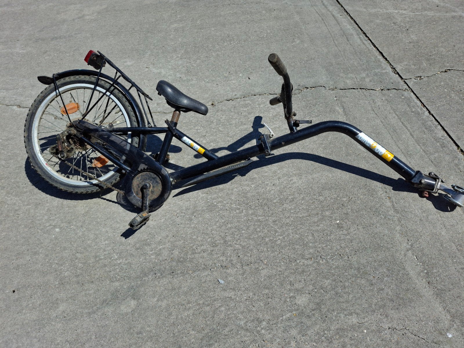 Aanhangfiets voor kinderen, Ophalen, Gebruikt, Aanhangfiets