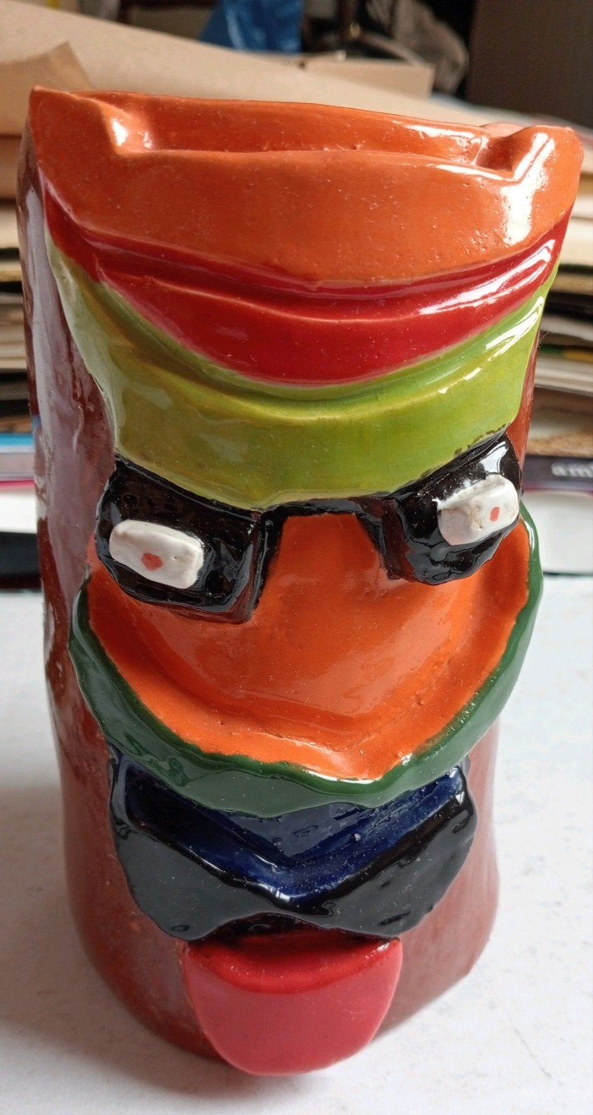 Keramiek sculptuur Cobra Stijl, Ophalen of Verzenden
