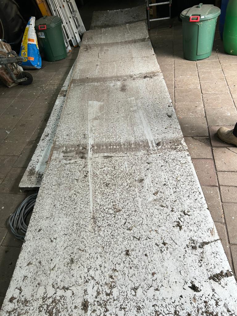 Isolatieplaten dupanel 4cm dik 5100 lang ong150m2, Doe-het-zelf en Verbouw, Isolatie en Afdichting, 4 tot 8 cm, Gebruikt, Hardschuim (Pir)