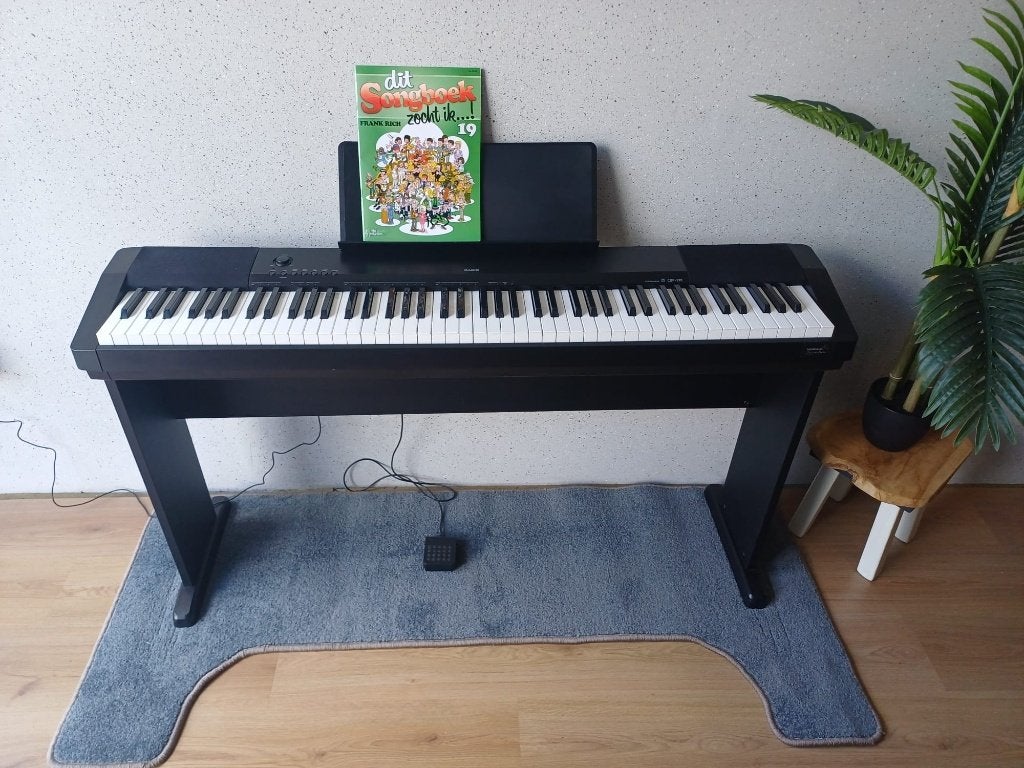 Casio CDP-120 – digitale piano - gewogen toetsen, Muziek en Instrumenten, Piano's, ., Zwart, Digitaal, Ophalen of Verzenden