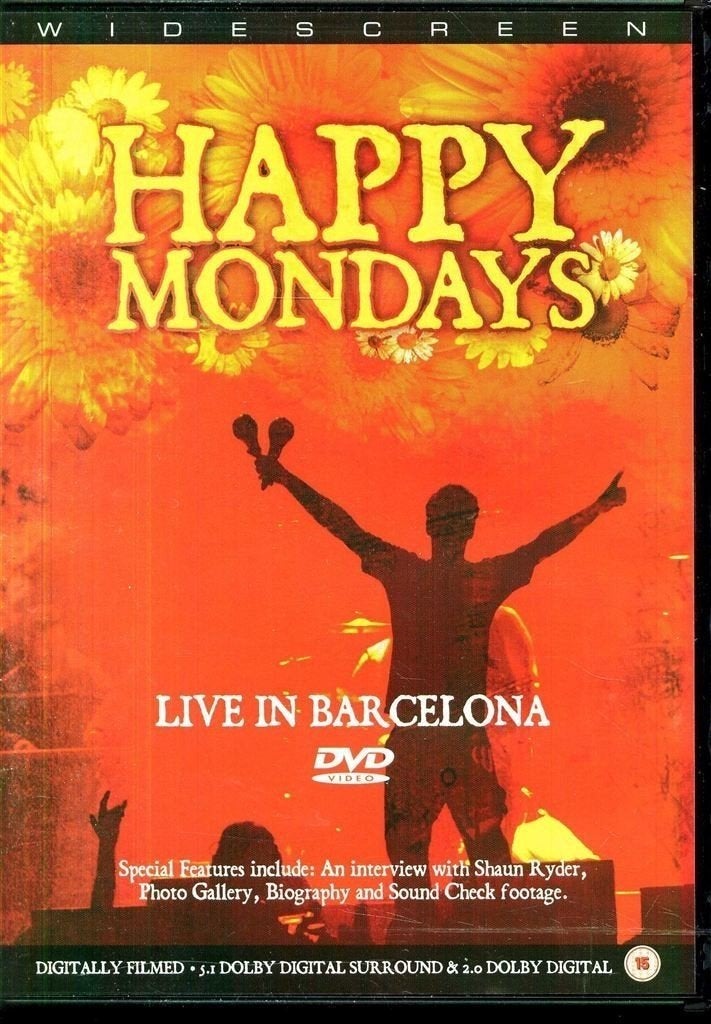 DVD van Happy Mondays - Live In Barcelona, Alle leeftijden, Verzenden, Nieuw in verpakking, Concert