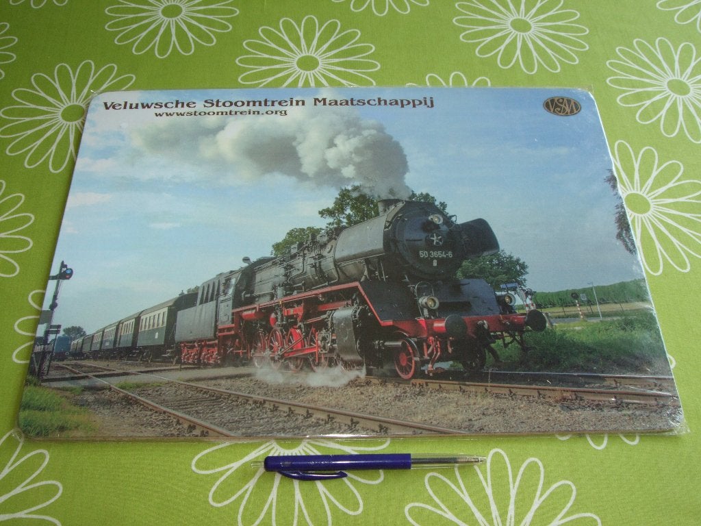 Nieuw in seal: Veluwse Stoomtrein Maatschappij VSM wandplaat, Ophalen of Verzenden, Nieuw, Trein, Overige typen