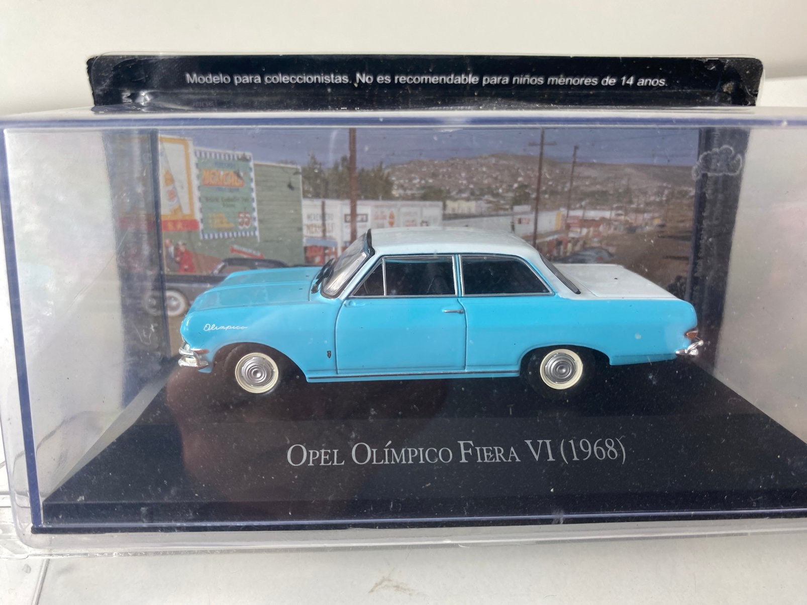 1:43 OPEL OLYMPICO FIERA 6-Mexicaanse opel Rekord-, Hobby en Vrije tijd, Modelauto's | 1:43, Ophalen of Verzenden, Nieuw, Auto