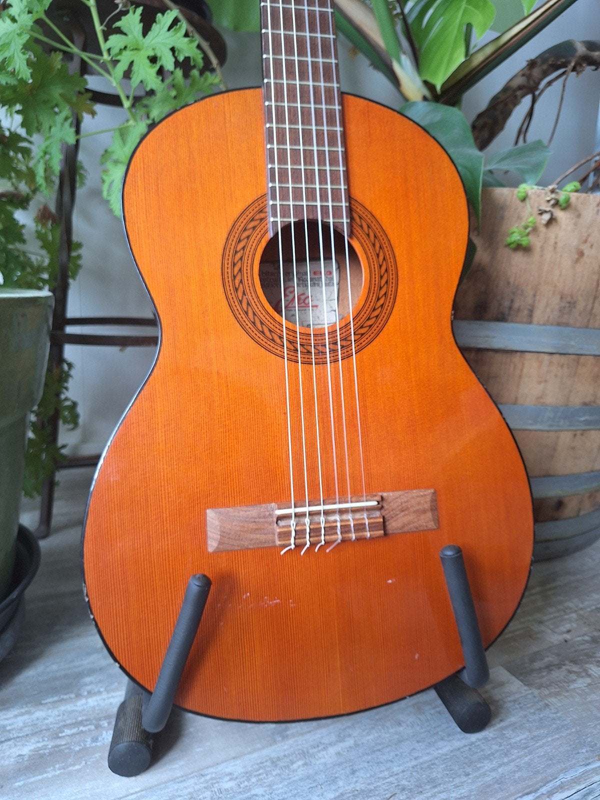 EKO klassieke gitaar (made in Italy), Muziek en Instrumenten, Ophalen, Gebruikt, Klassieke of Spaanse gitaar