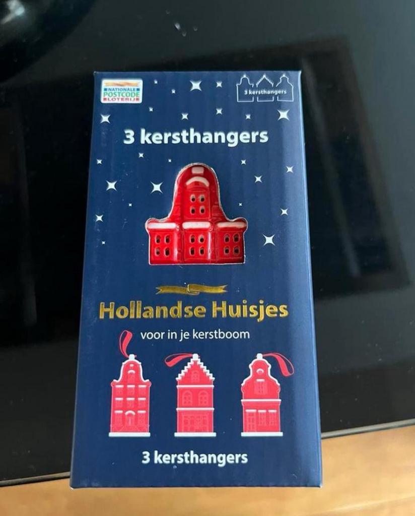 Postcodeloterij Huisjes Hangers/ Sfeerlichten / Kerst Hondje, Diversen, Kerst, Ophalen of Verzenden, Nieuw