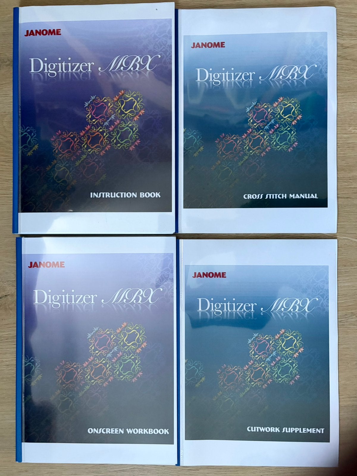 Digitizer MBX handleidingen van Janome, Ophalen, Zo goed als nieuw, Patroon