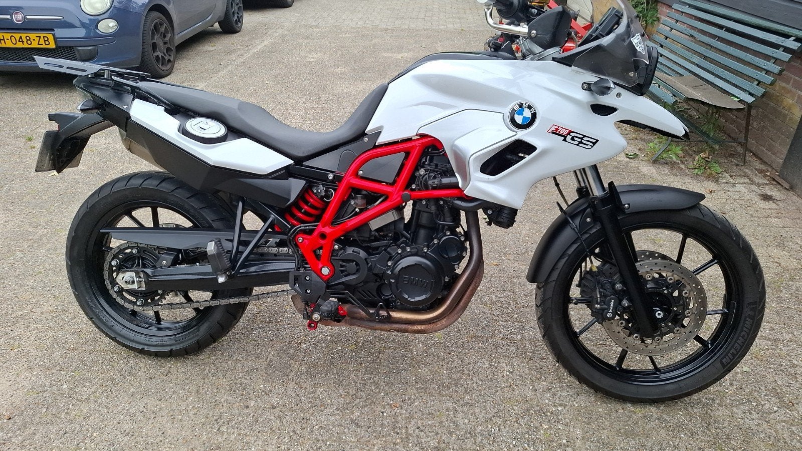 BMW F700 GS Verlaagd -  Nieuwe banden, ketting en tandwielen, Motoren, Motoren | BMW, Particulier, Toermotor