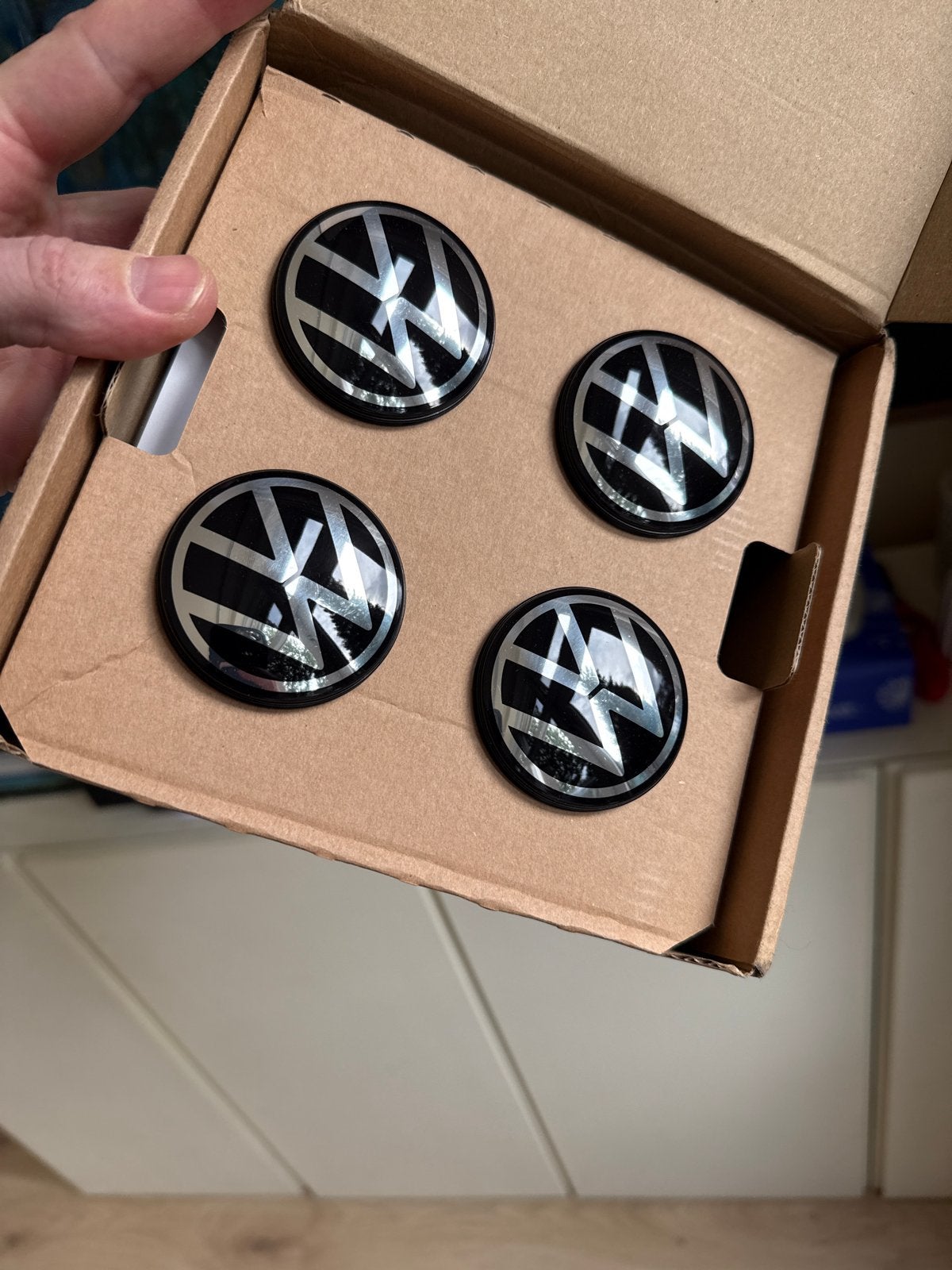VW Volkswagen 2G0-071-213N Dynamische Naafkappen Nieuw, Auto diversen, Ophalen of Verzenden, Nieuw