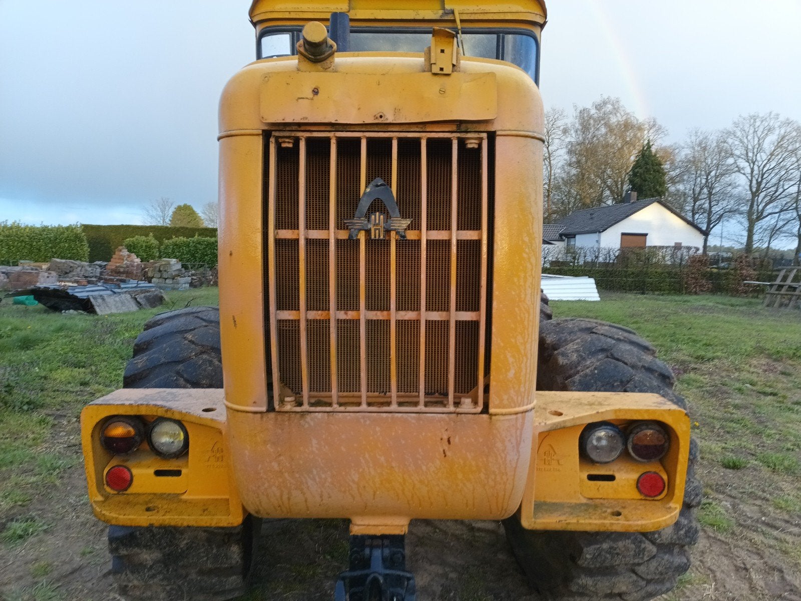 loader hanomag b8, Ophalen, Wiellader of Shovel