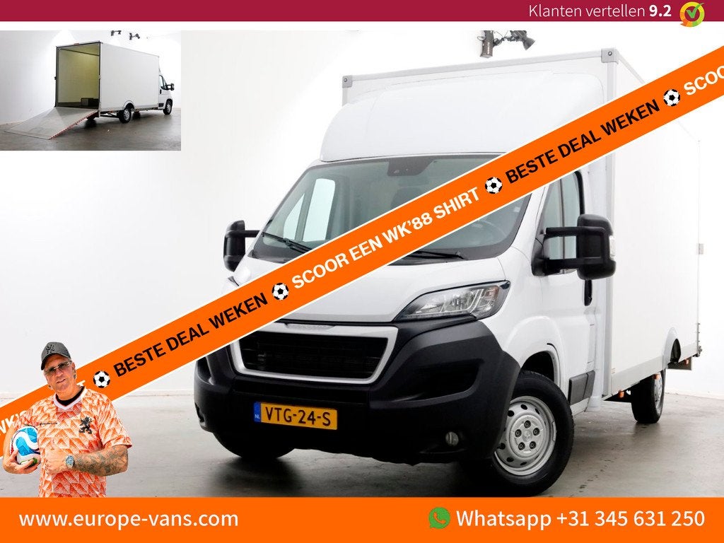 Peugeot Boxer 2.2 BlueHDi 165pk Durisotti Lowliner Bakwagen, Voorwielaandrijving, Gebruikt, Euro 6, Start-stop-systeem