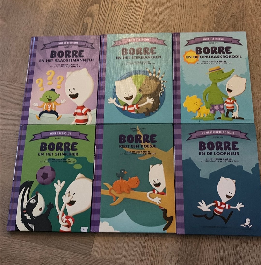 Borre boeken groep 1/2, Boeken, Gelezen, Jongen of Meisje, Ophalen of Verzenden, Voorleesboek