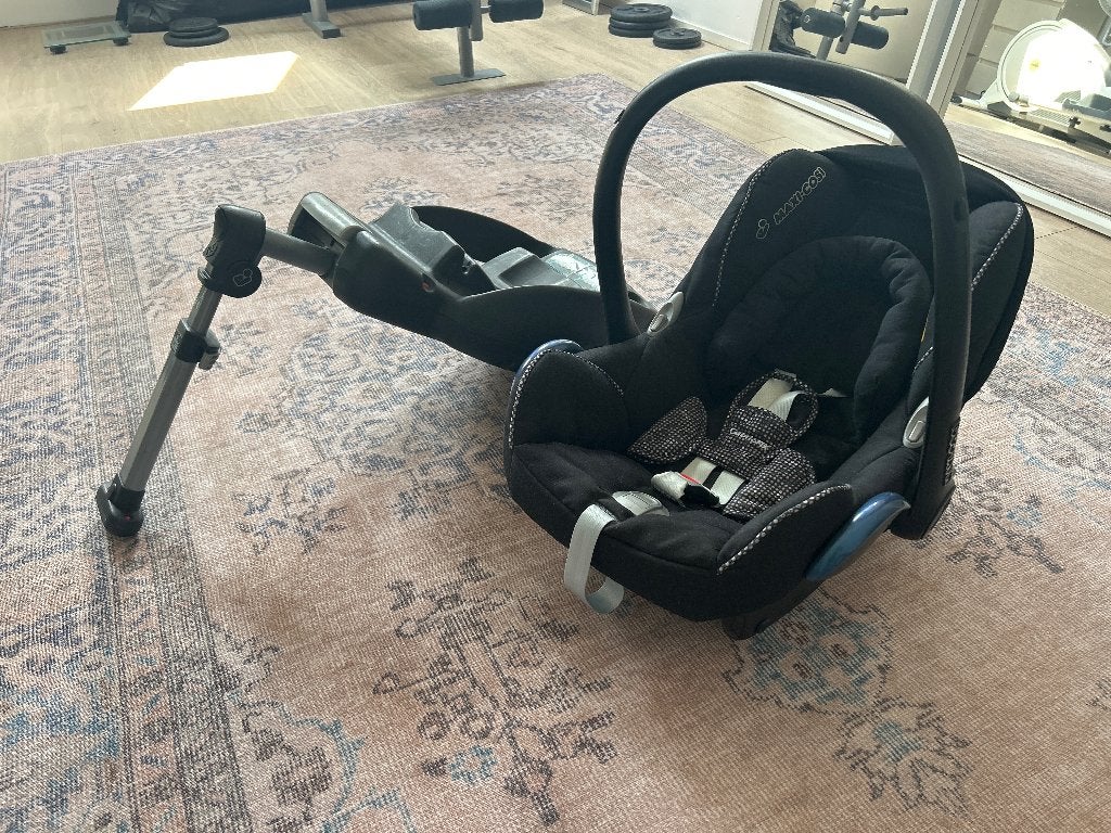 Maxi-cosi met EasyBase CabrioFix, Kinderen en Baby's, Ophalen, Slaapstand, 0 t/m 13 kg, Maxi-Cosi