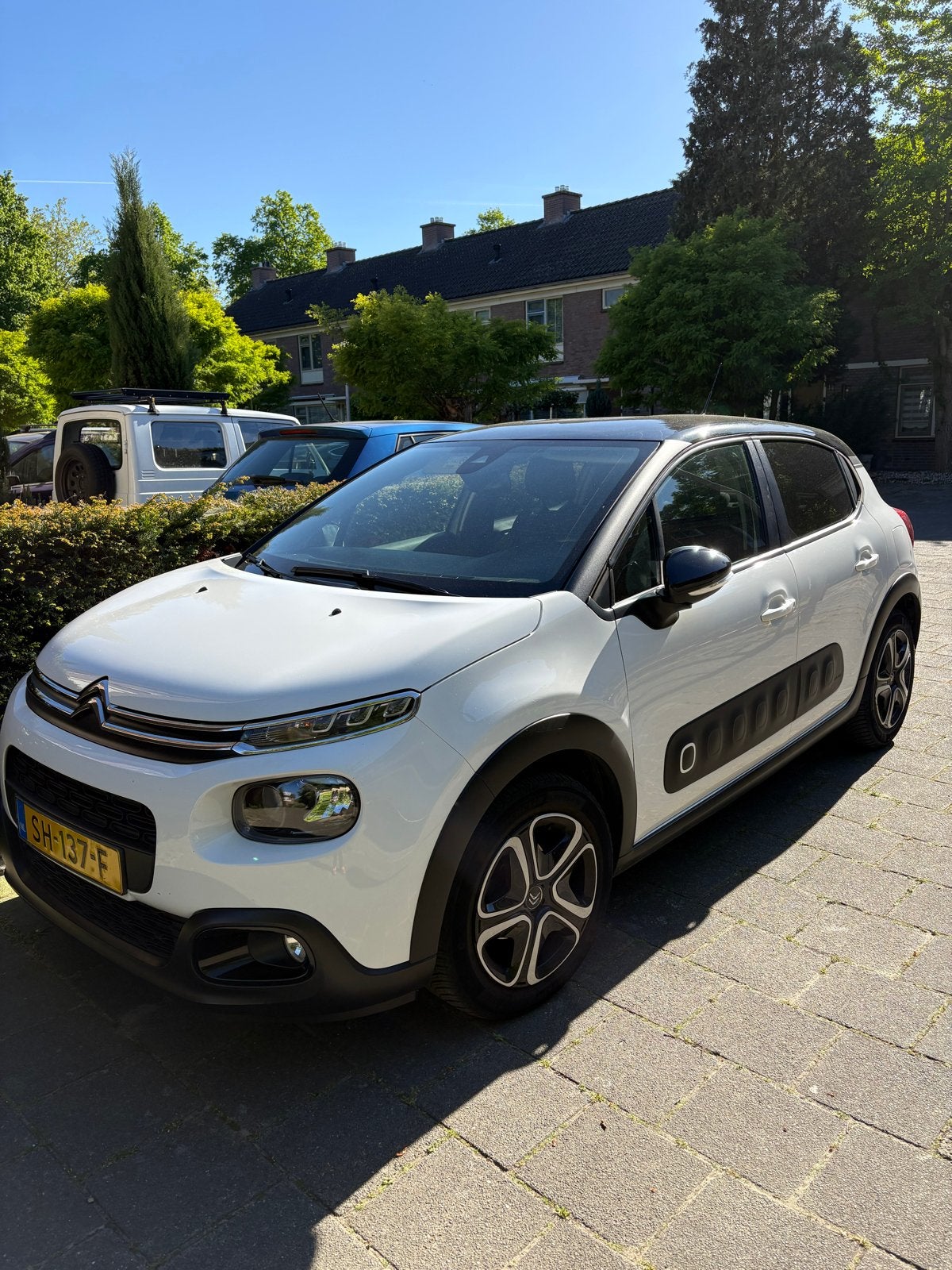 Citroën C3 1.2 Puretech 82pk 2018 Wit, 450 kg, 40 €/maand, 1199 cc, 450 kg